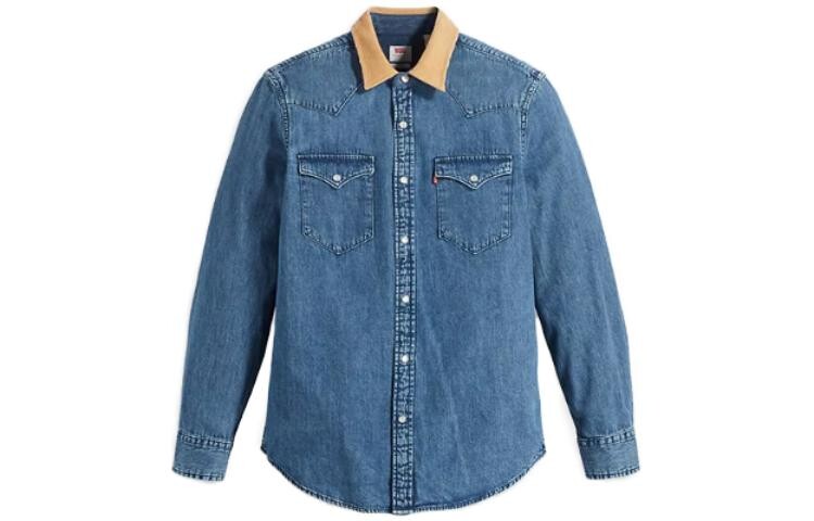 

Мужская рубашка Levi's levi’s, цвет Blue