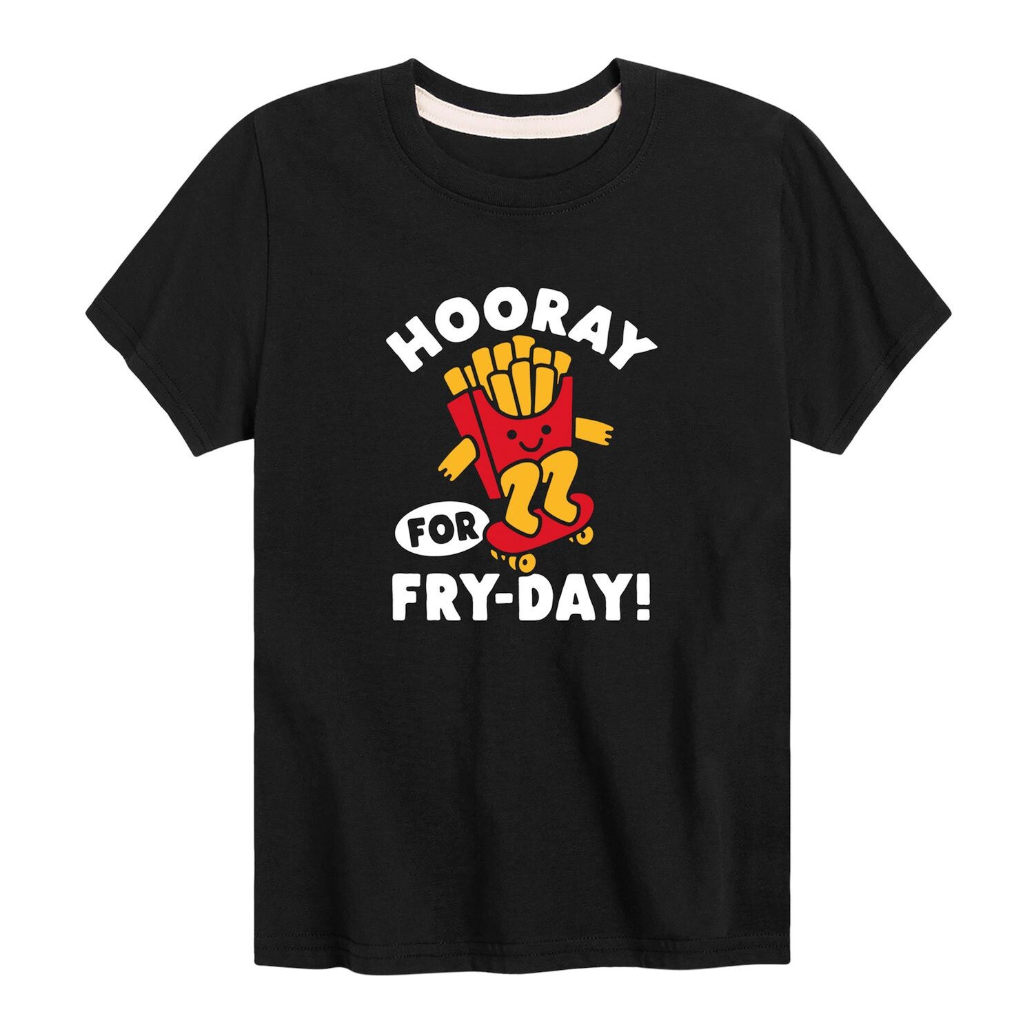 

Футболка с рисунком Hooray For Fry-Day для мальчиков 8–20 лет Licensed Character