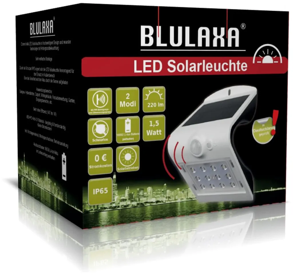 

Настенный светодиодный светильник Blulaxa, белый