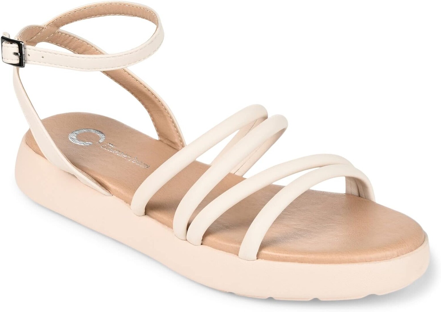 

Сандалии Journee Collection Palomma Sandal, цвет Off-White
