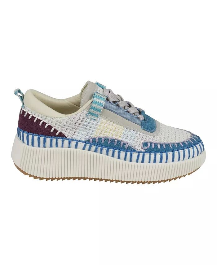 Женские кроссовки Ceci на шнуровке GC Shoes, синий — фото 2