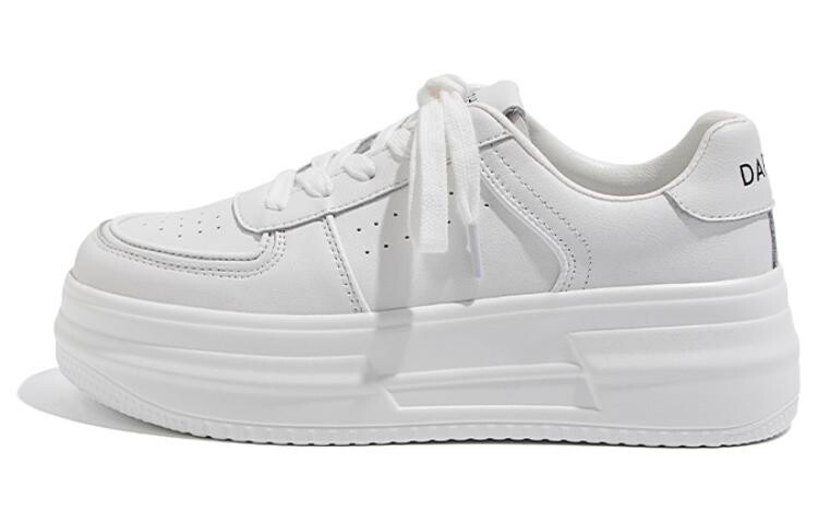 

Кроссовки DAPHNE Skateboarding Shoes Women's Low-top White, белый