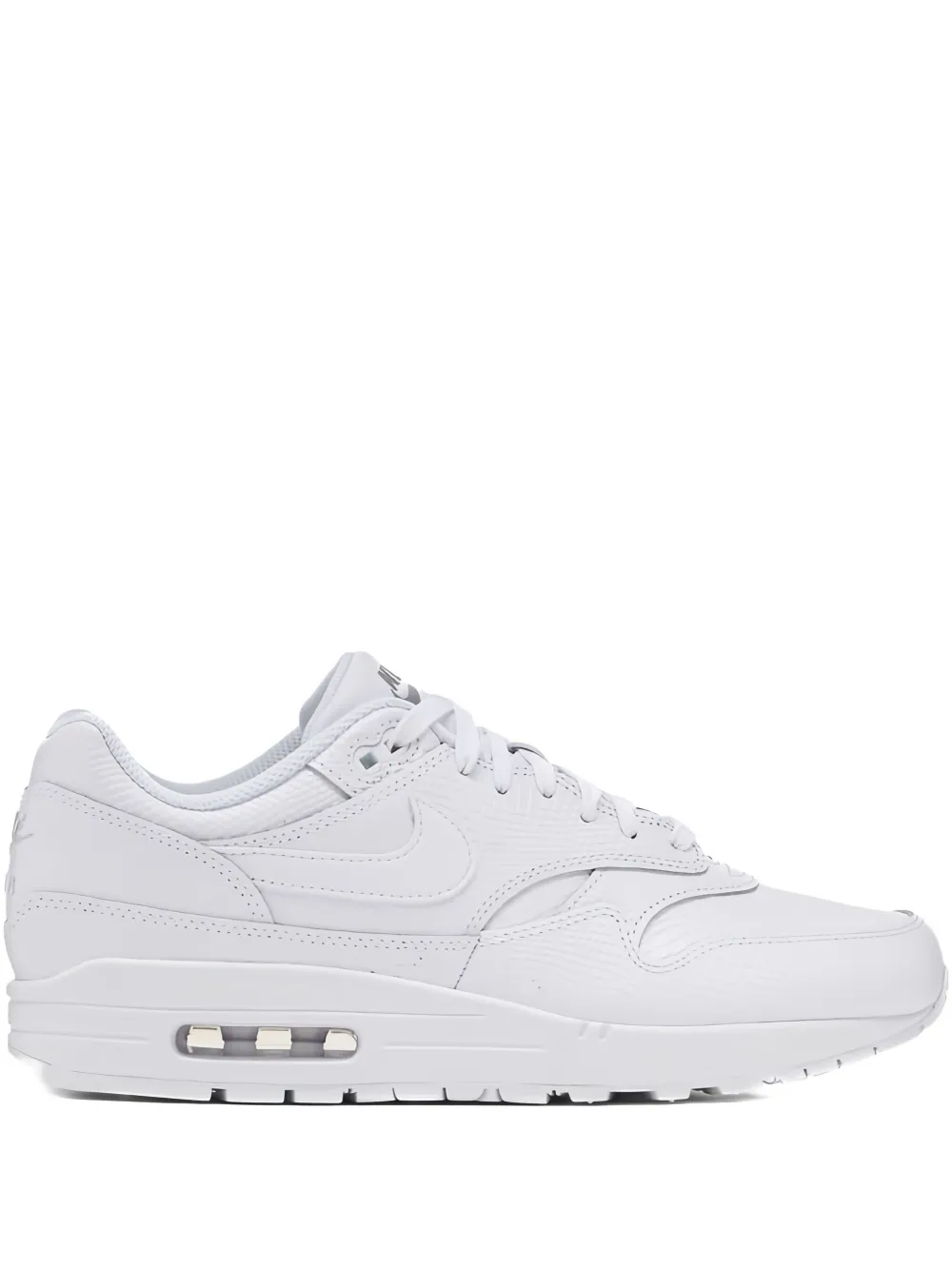

Кроссовки Air Max 1 Premium White Snakeskin Nike, белый