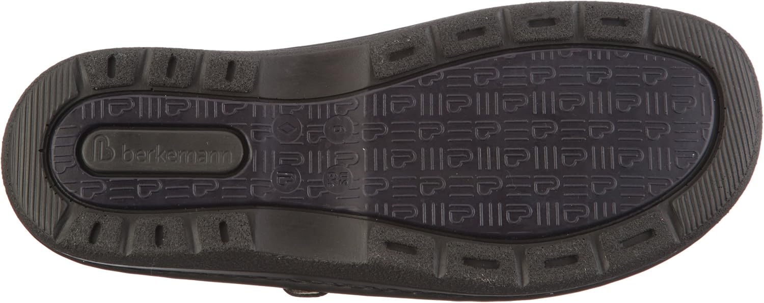 Сабо Birkenstock Boston 260211 для взрослых унисекс из велюра Berkemann, черный — фото 4