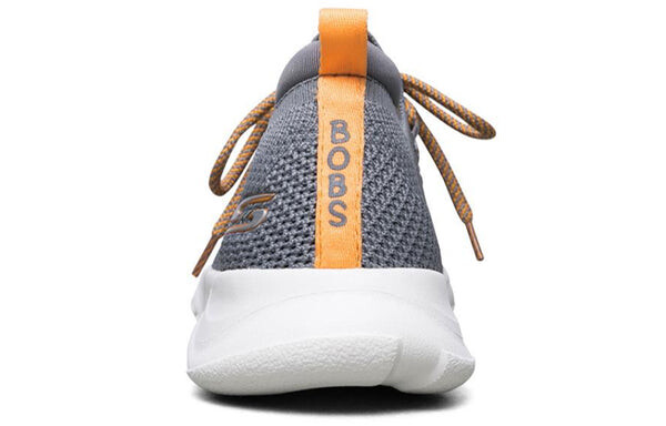 Кроссовки bobs surge sports shoes gray/white/orange Skechers, белый — фото 4