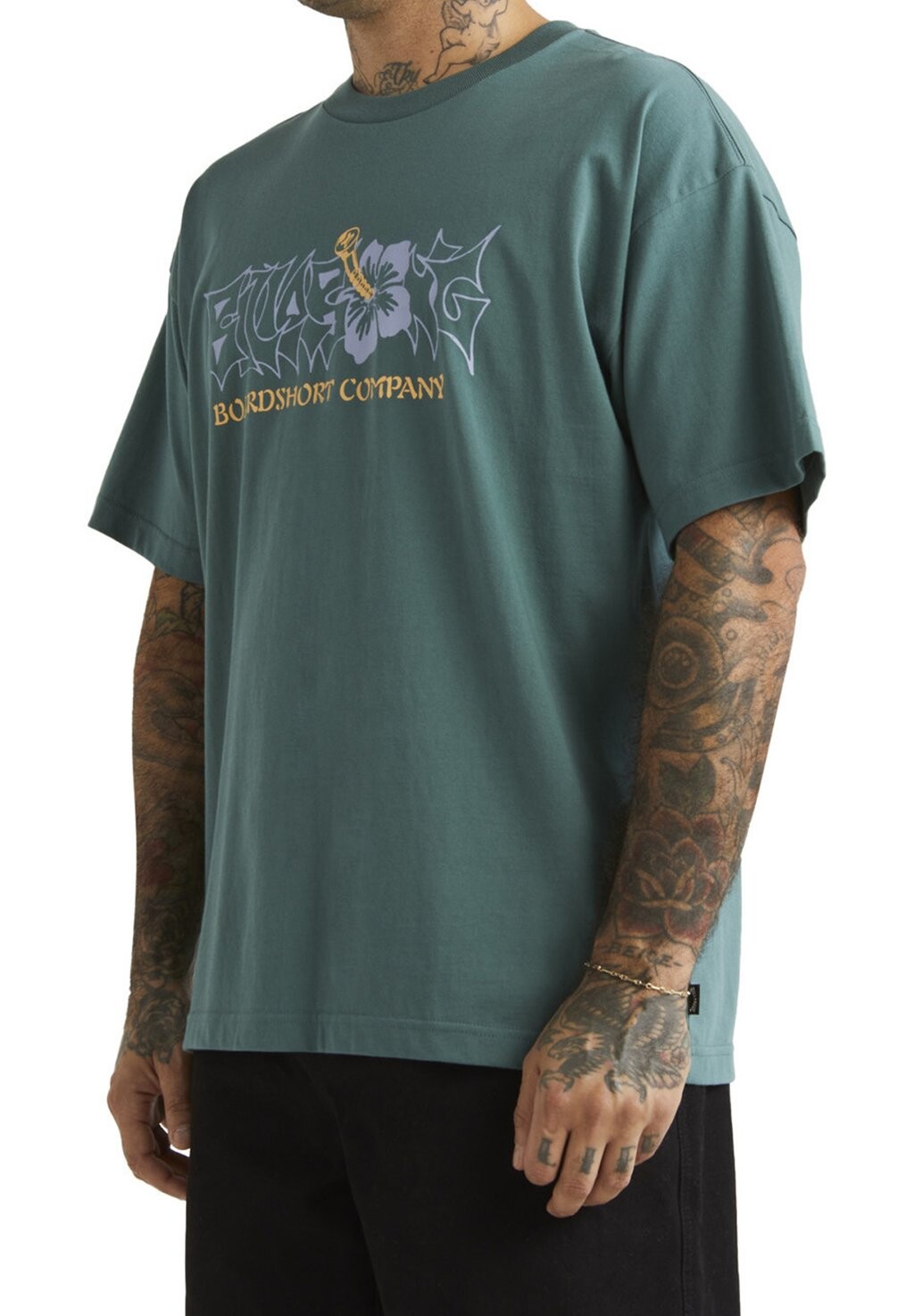 

Футболка с принтом Billabong, мята