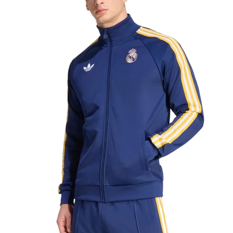 Куртка Real Madrid мужская Adidas Originals, темно-синий — фото 3