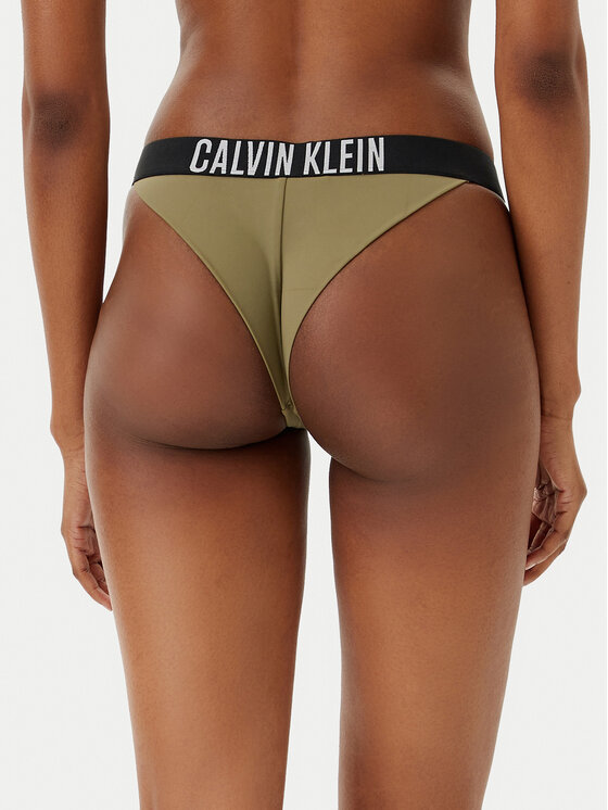 Нижняя часть бикини KW0KW02857 Calvin Klein Swimwear, зеленый — фото 2