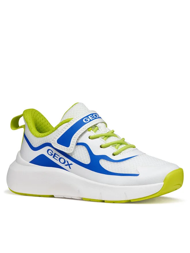 Geox Кроссовки J Pro-Ran Boy J65P7F 01454 C0293 M белые — фото 2