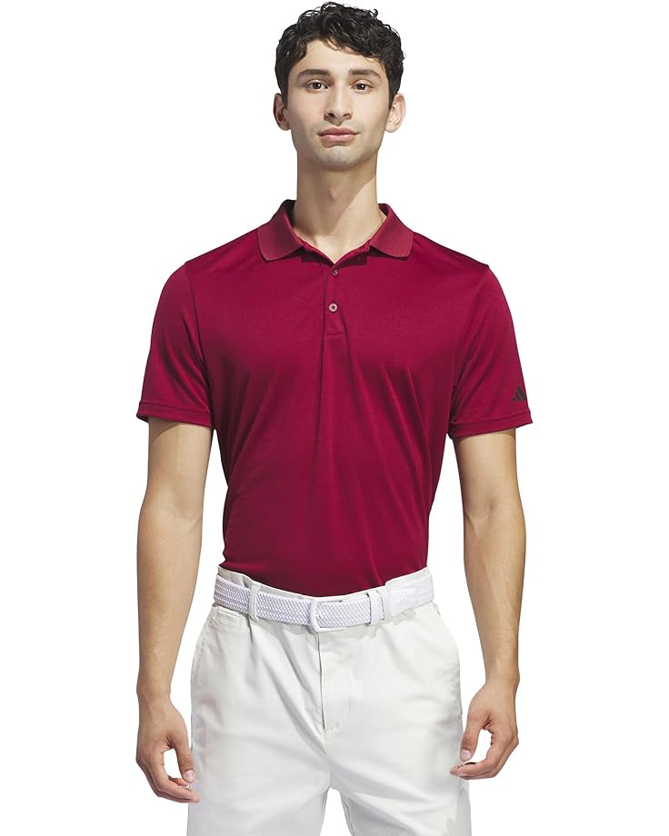 

Поло adidas Golf adi Performance Short Sleeve, цвет Collegiate Burgundy