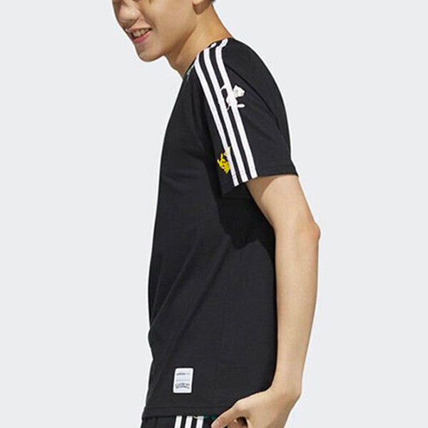 Футболка adidas neo x Pokmon Crossover Casual Short Sleeve Black, черный — фото 3