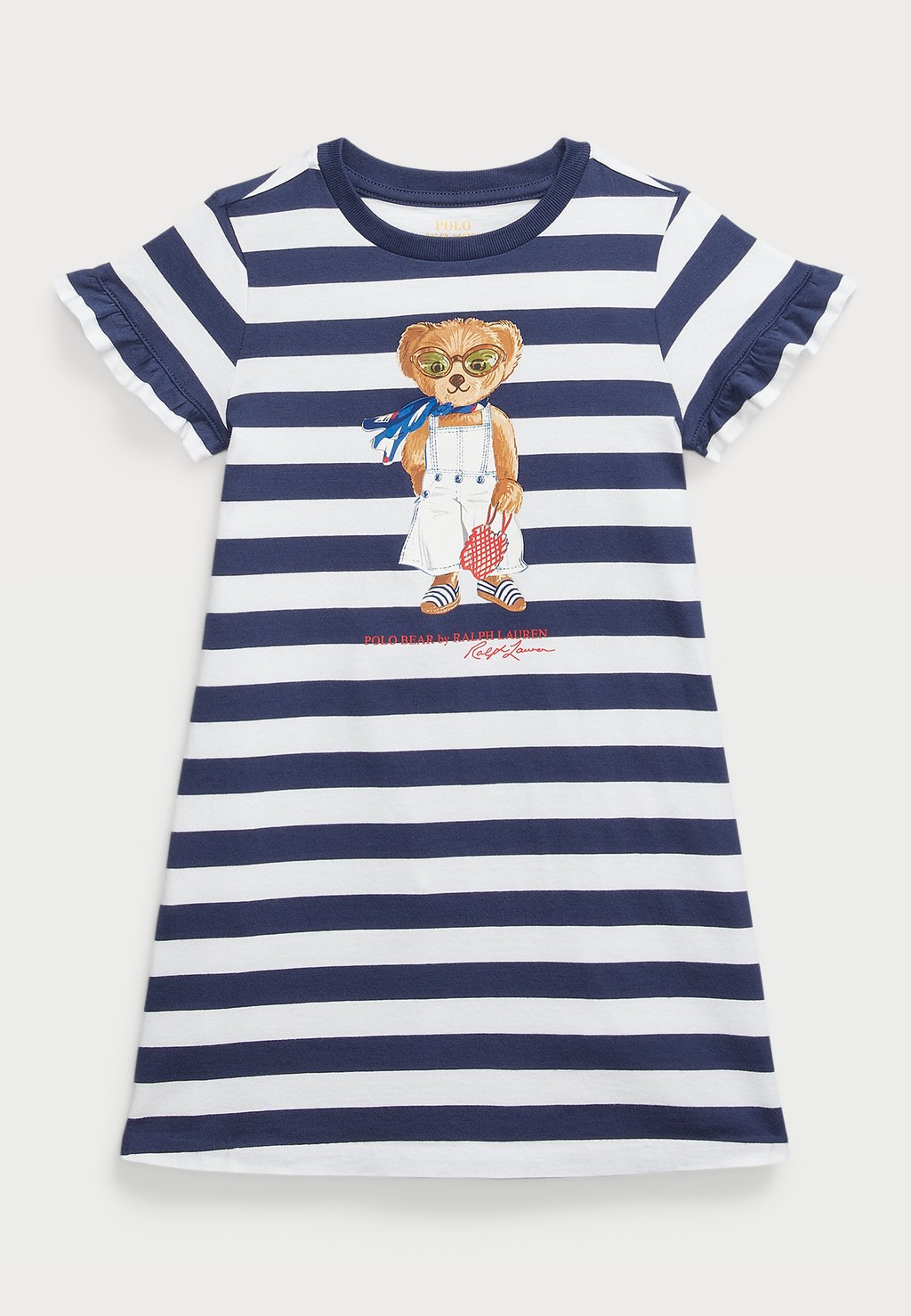 

Платье из джерси BEAR DRESS Polo Ralph Lauren, синий