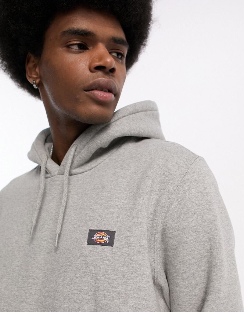 

Серая толстовка с логотипом Dickies Oakport