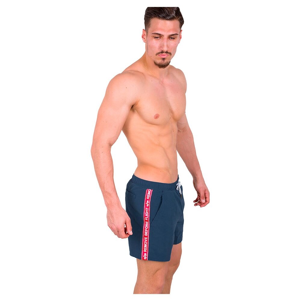 

Шорты для плавания Alpha Industries RBF Tape, синий