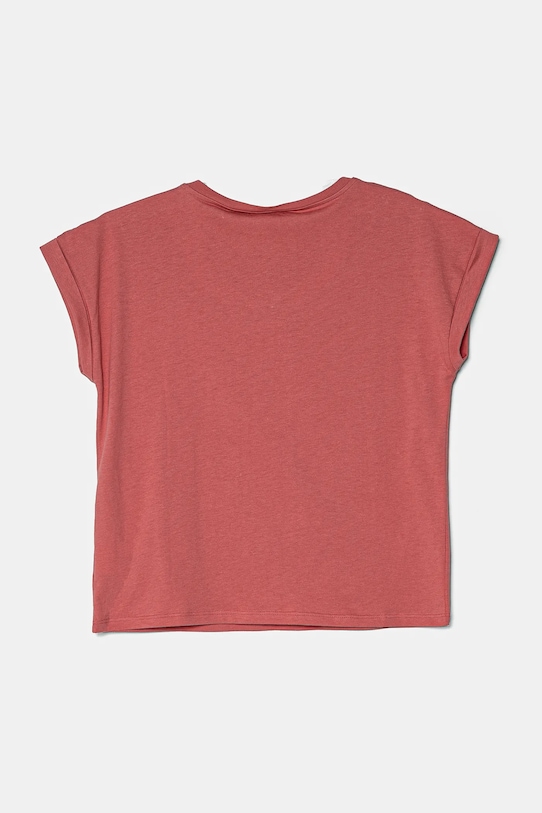 

Детская хлопковая футболка United Colors Of Benetton, розовый