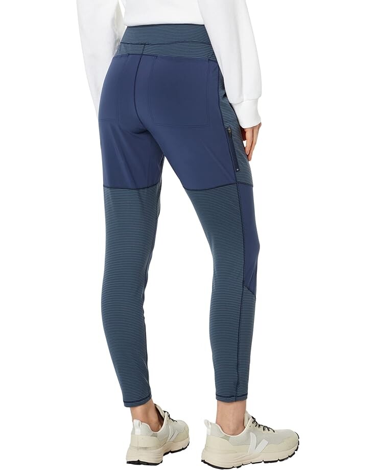 

Брюки Toad&Co Timehop Trail Tights, цвет True Navy Stripe