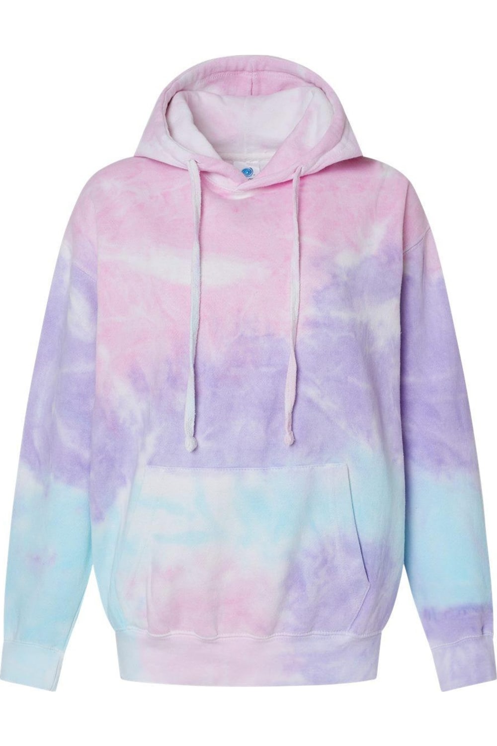 

Толстовка с капюшоном в цветном исполнении Colortone, цвет cotton candy