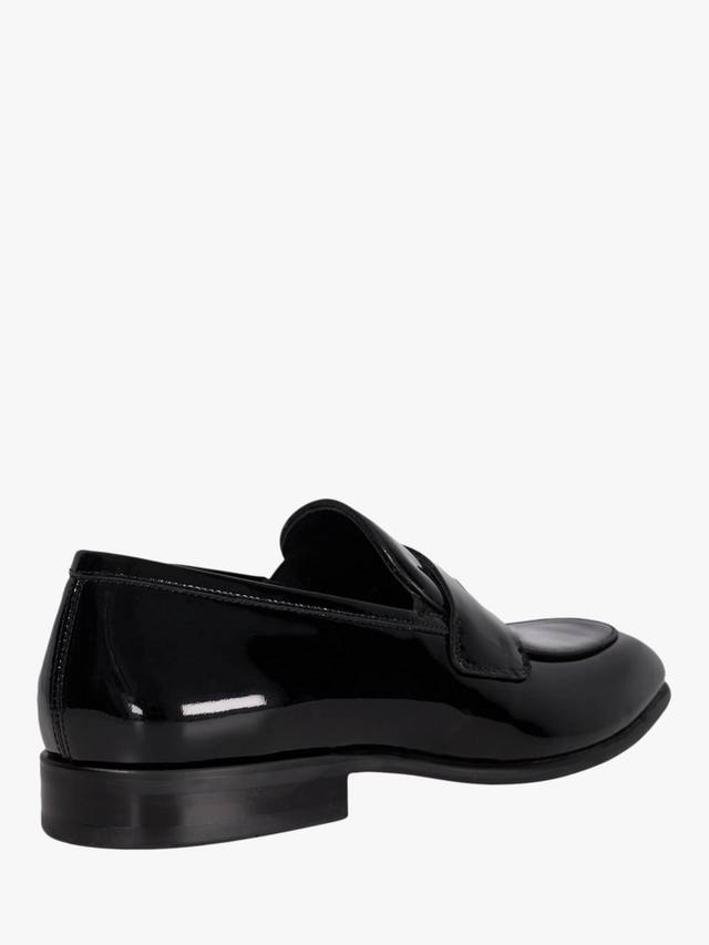 Лоферы из лаковой кожи Spin Patent Dune London, Black — фото 4