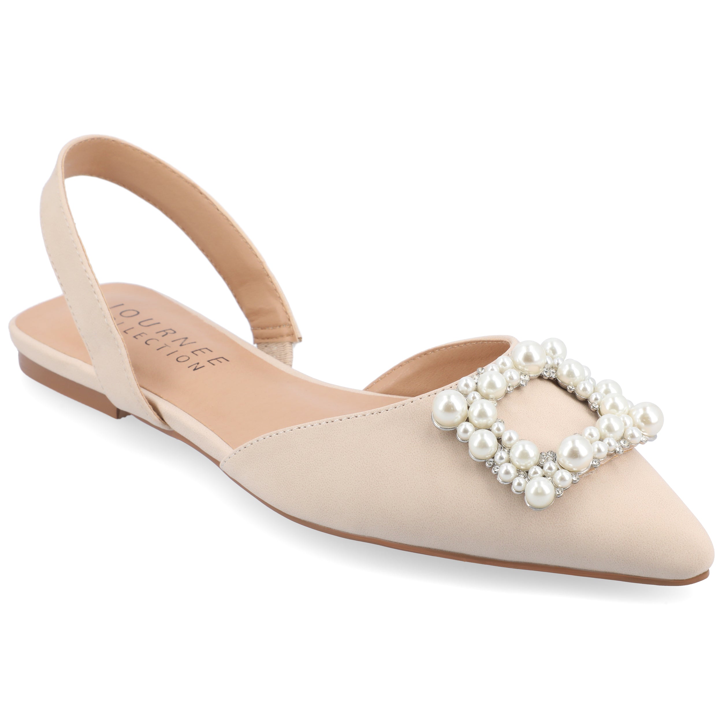 Женские балетки Journee Hannae Journee Collection, бежевый