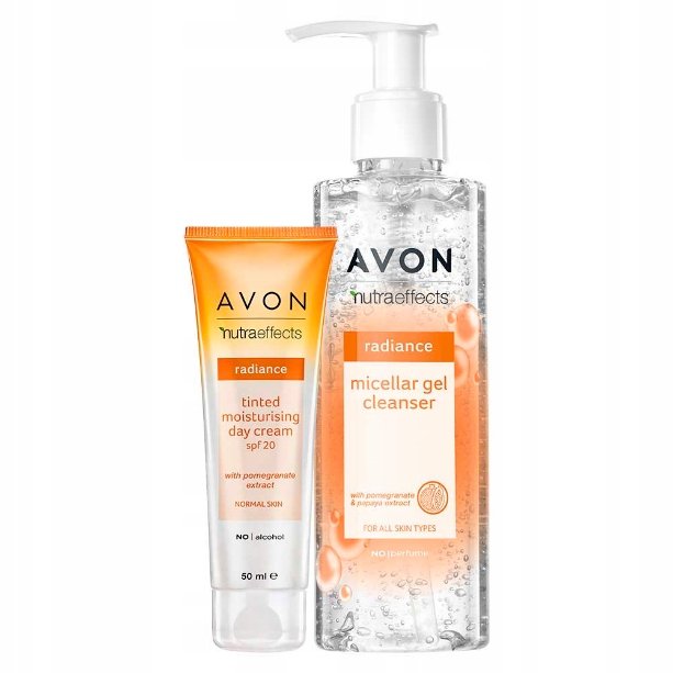

Набор косметики для увлажнения и сияния кожи Avon Nutra Effects Radiance