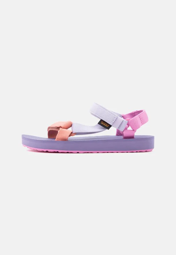 Оригинальные универсальные сандалии для ходьбы унисекс Teva, Fuchsia/Pink/Multi-Coloured