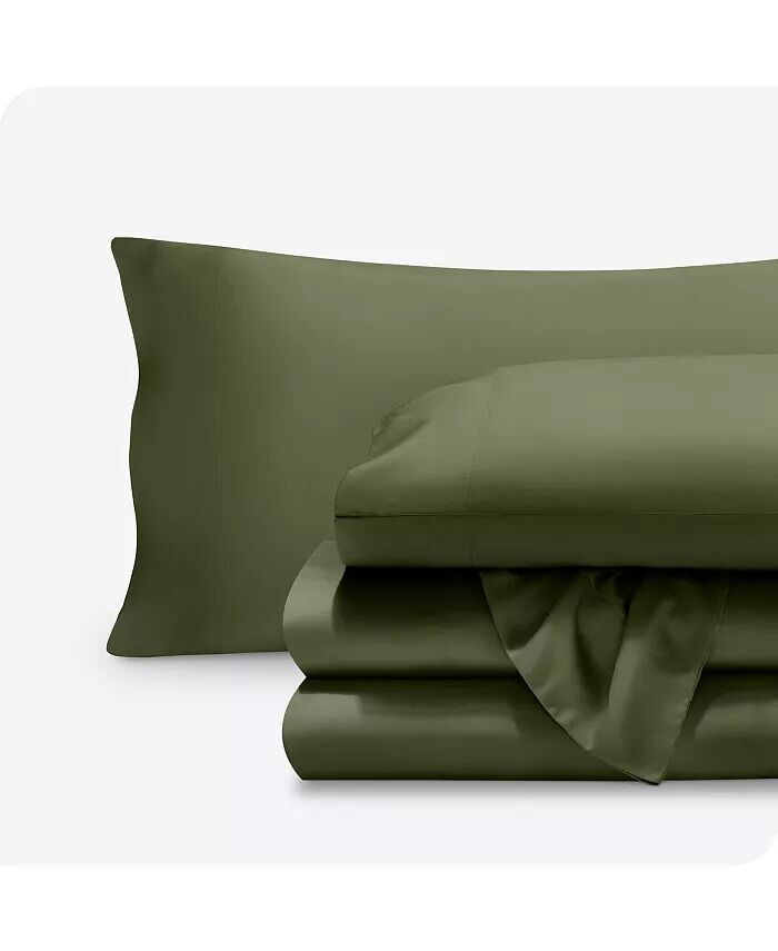 

Комплект простыней TENCEL из лиоцелла, Twin XL Bare Home, зеленый