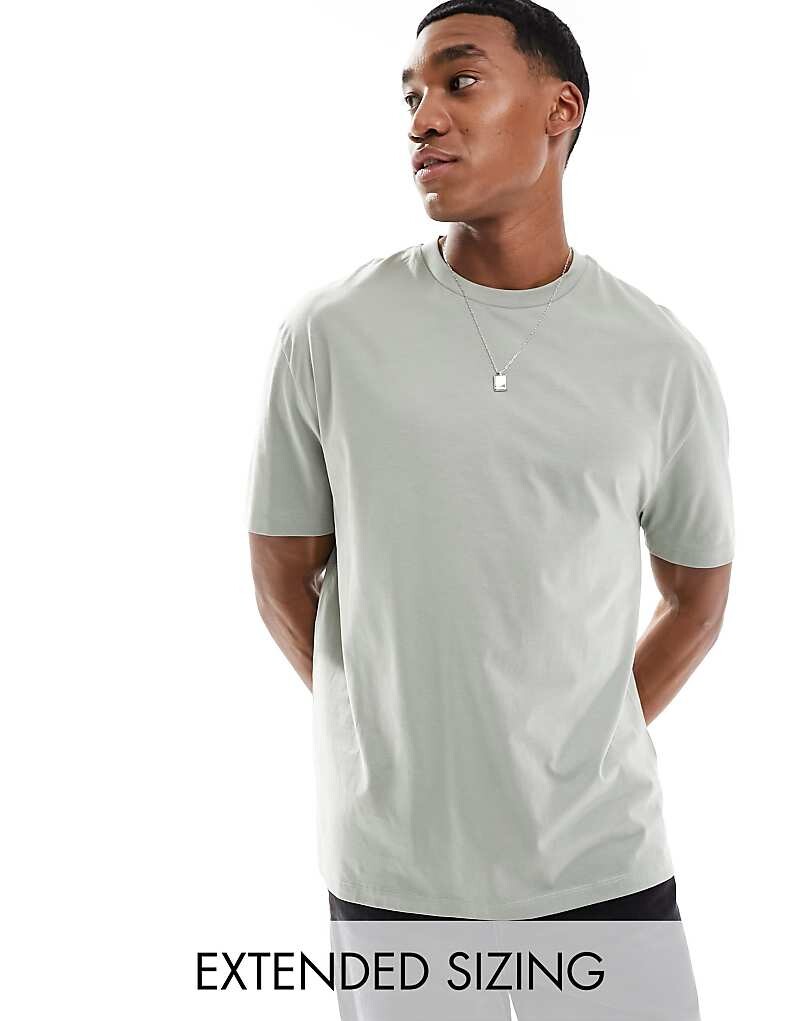 

ASOS DESIGN – Essential – зеленая футболка свободного кроя