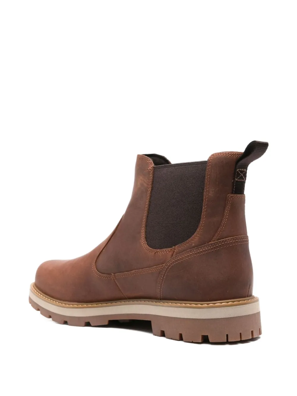 Ботинки с тисненым логотипом Timberland, коричневый — фото 4