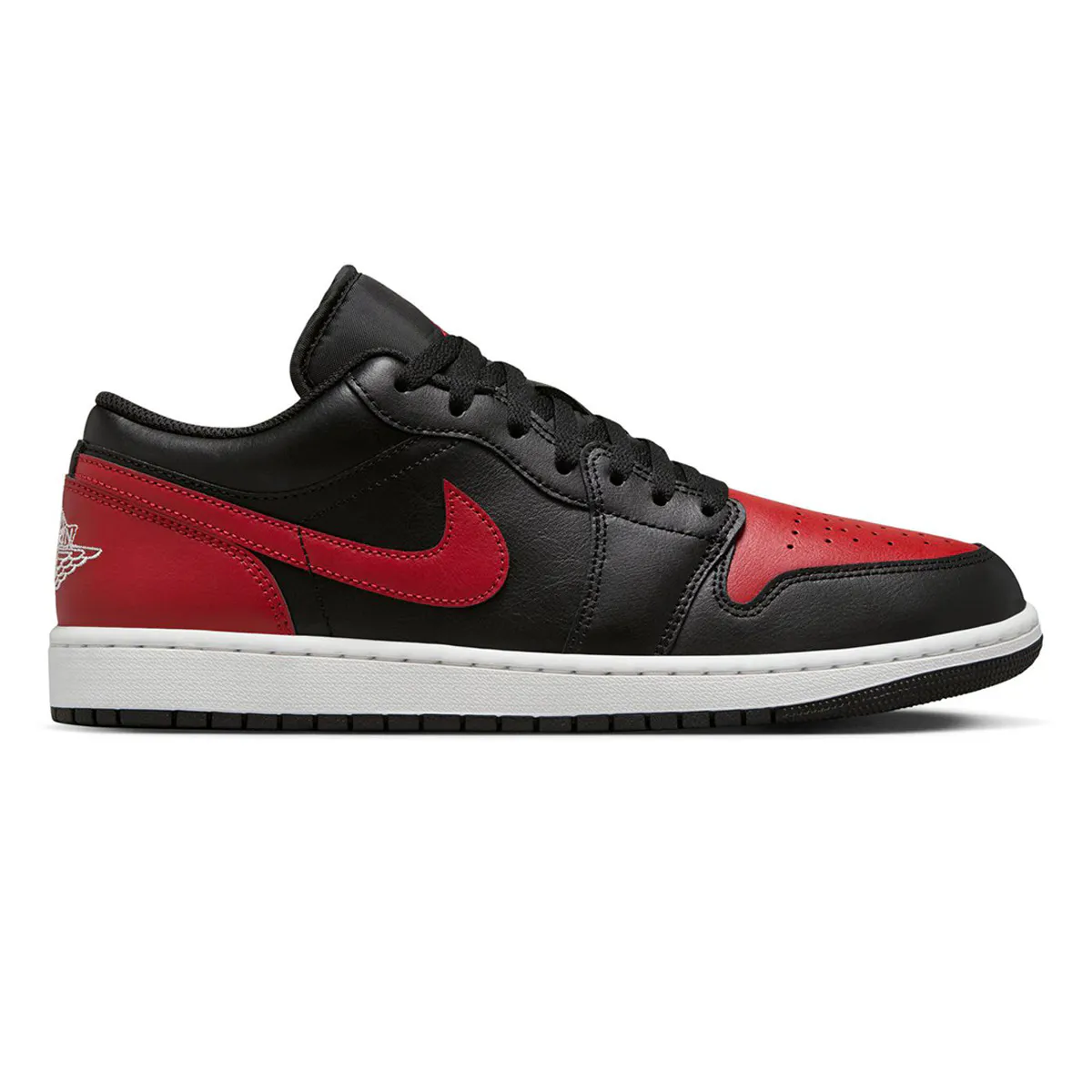 

Мужские баскетбольные кроссовки Air Jordan 1 Low, черный/красный