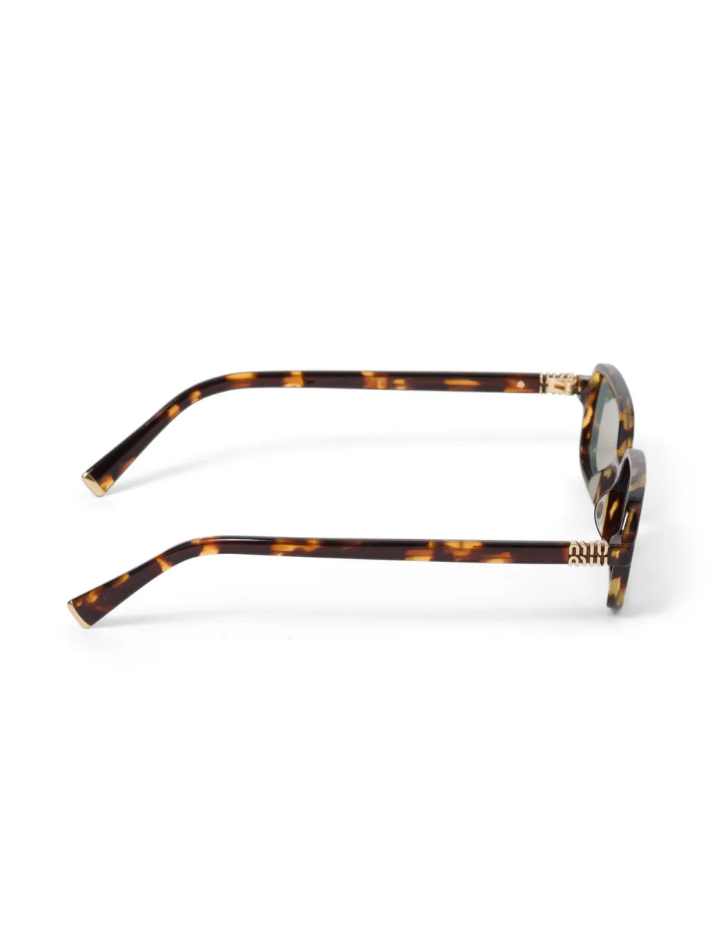 Солнцезащитные очки Regard Miu Miu, коричневый — фото 3