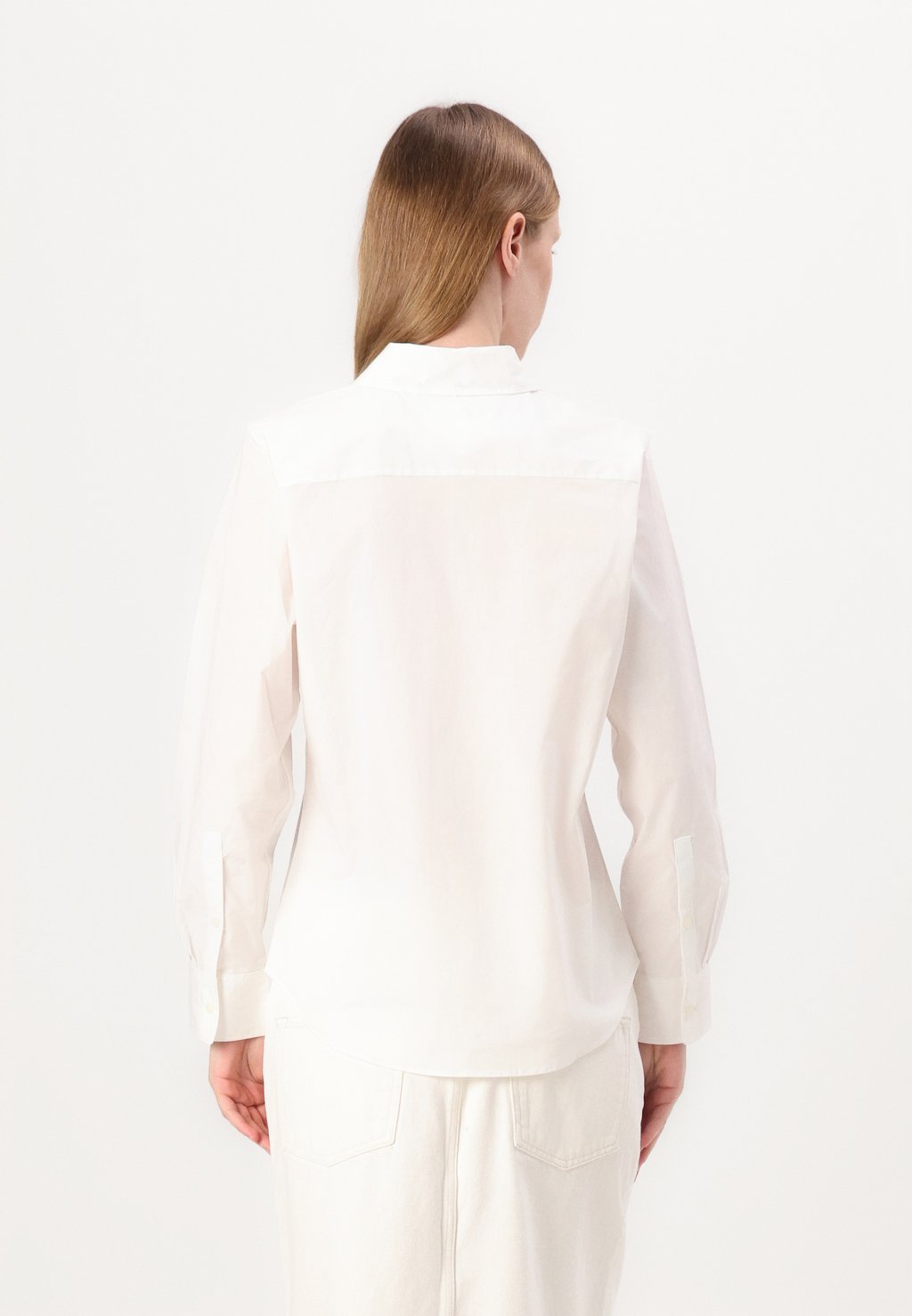 Блузка на пуговицах STRETCH REGULAR SHIRT Tommy Hilfiger, белый — фото 3