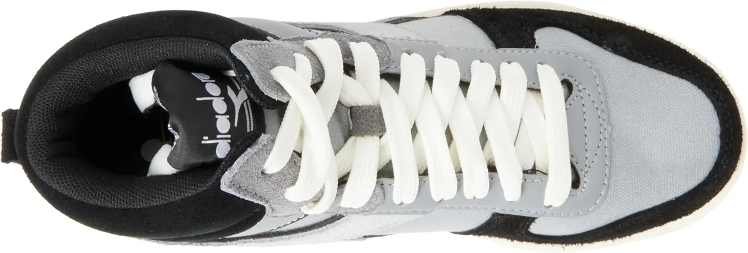 Кроссовки Diadora Magic Basket Mid Treated, черный — фото 4