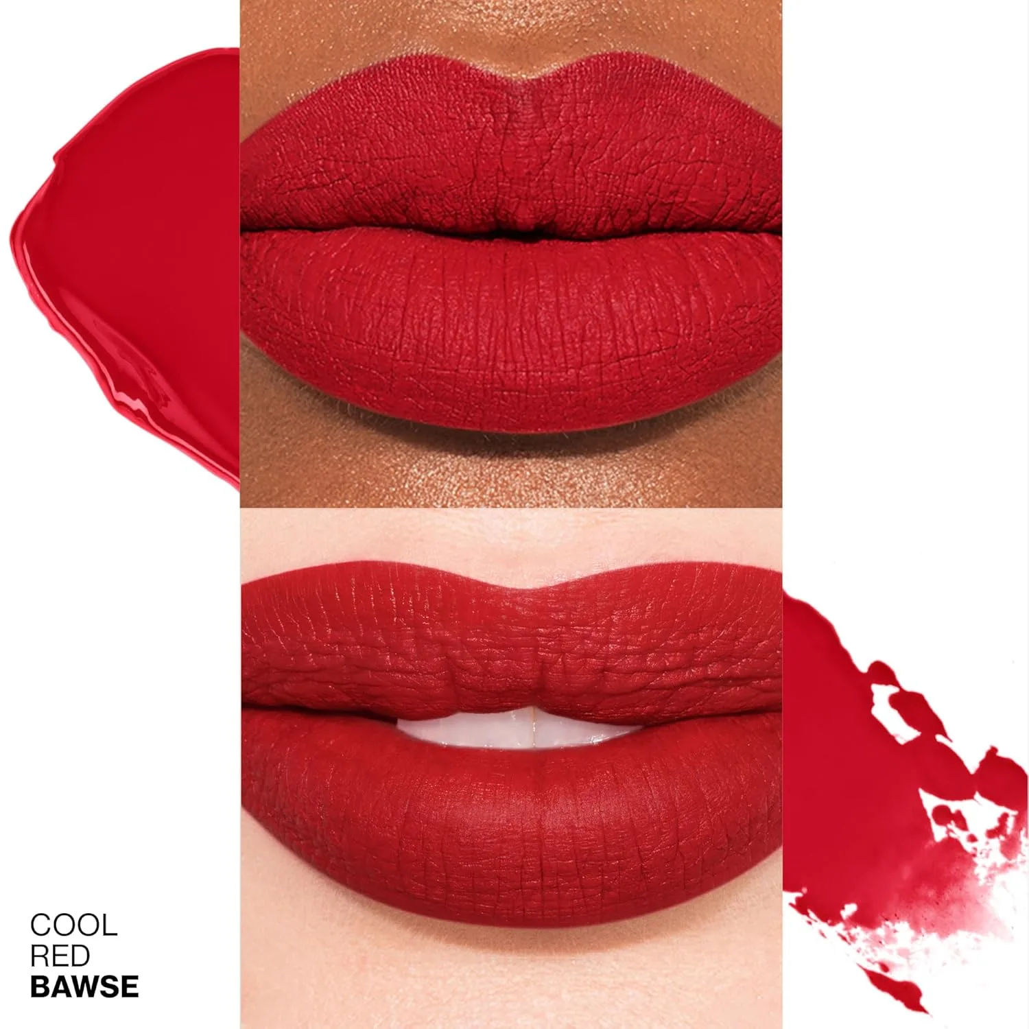 Жидкая матовая помада Smashbox Always On Longwear | Стойкая, водостойкая и не сушит губы., 11 - Bawse (Cool Red) — фото 2