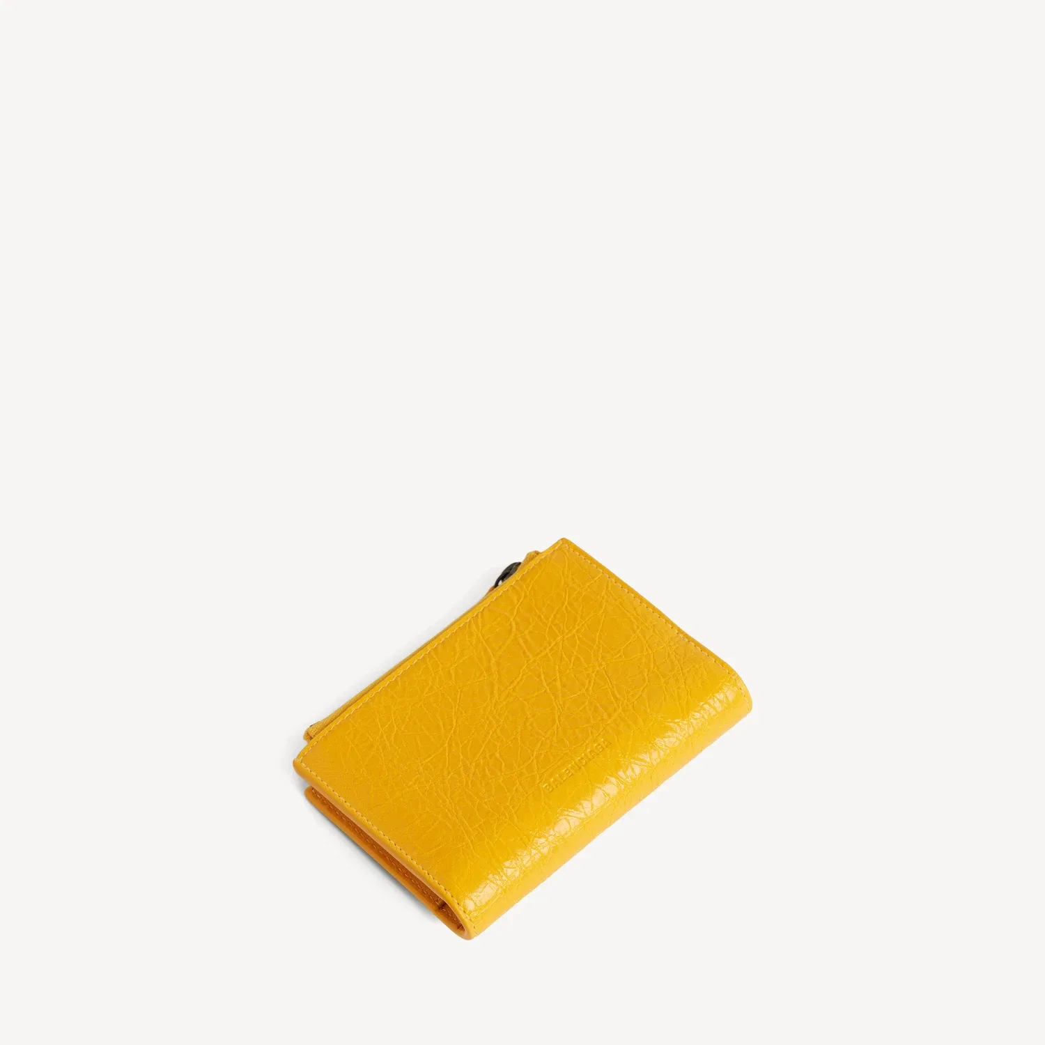 Женский складной кошелек Le City цвета Marge Yellow BALENCIAGA, желтый — фото 2