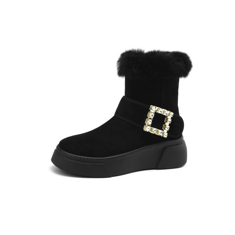 

Зимние ботинки женские Yeezyy Reezy, темно-коричневый