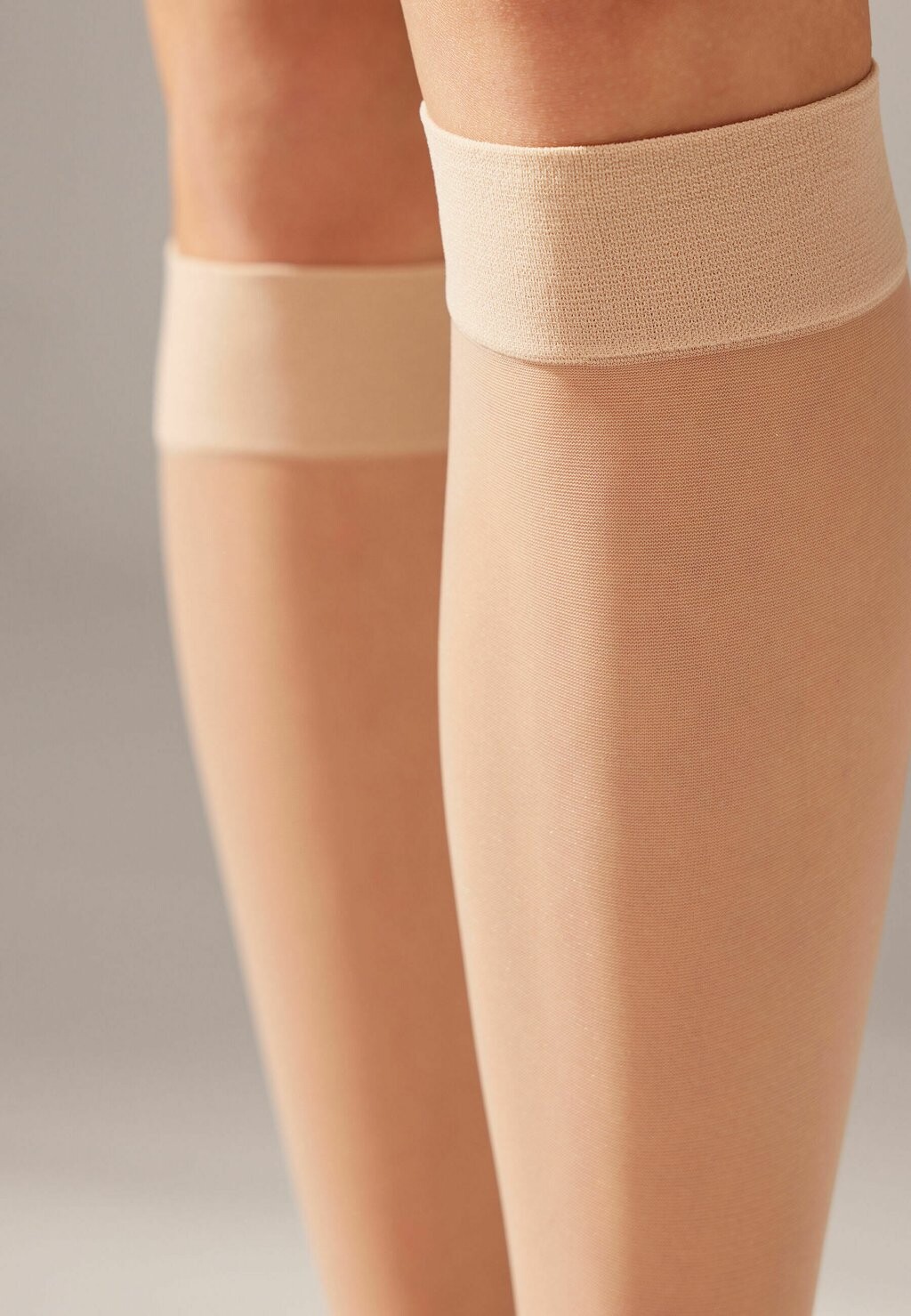 

Носки выше колена Calzedonia, цвет Tan