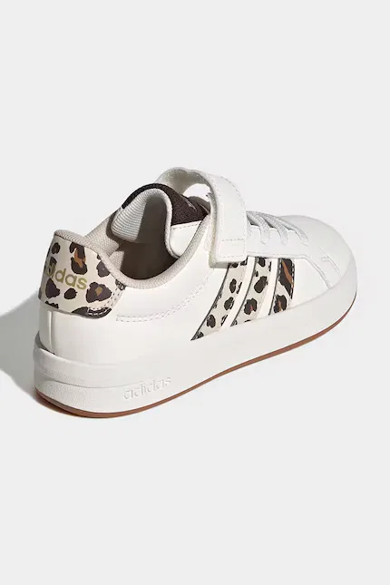 Кроссовки детские Grand Court 3.0 Adidas, белый — фото 3