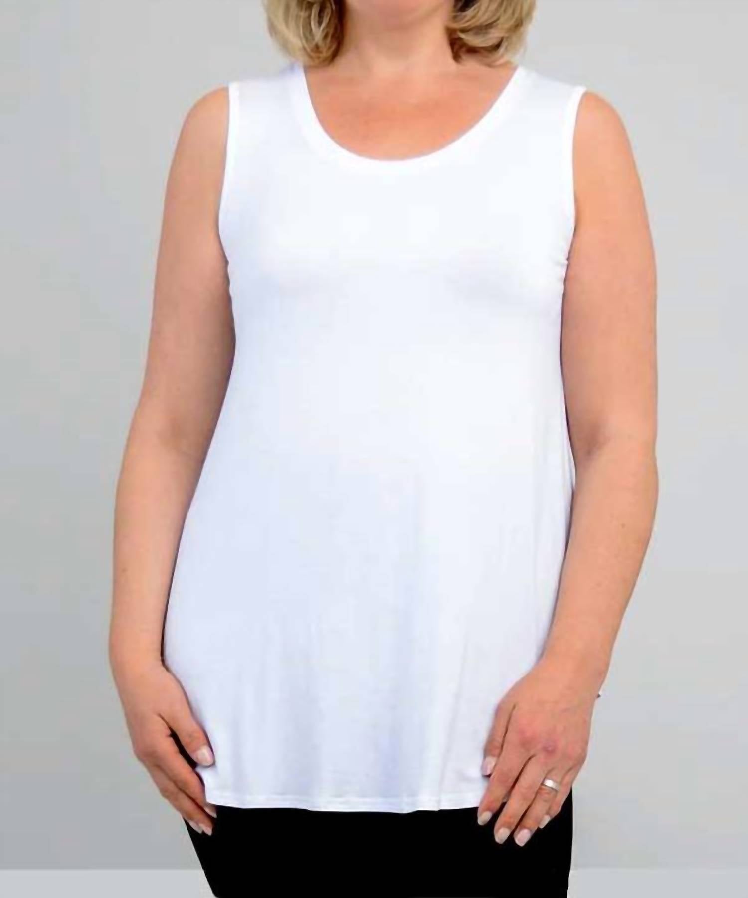 

Джазовая майка в белом цвете Blue Sky Clothing Co