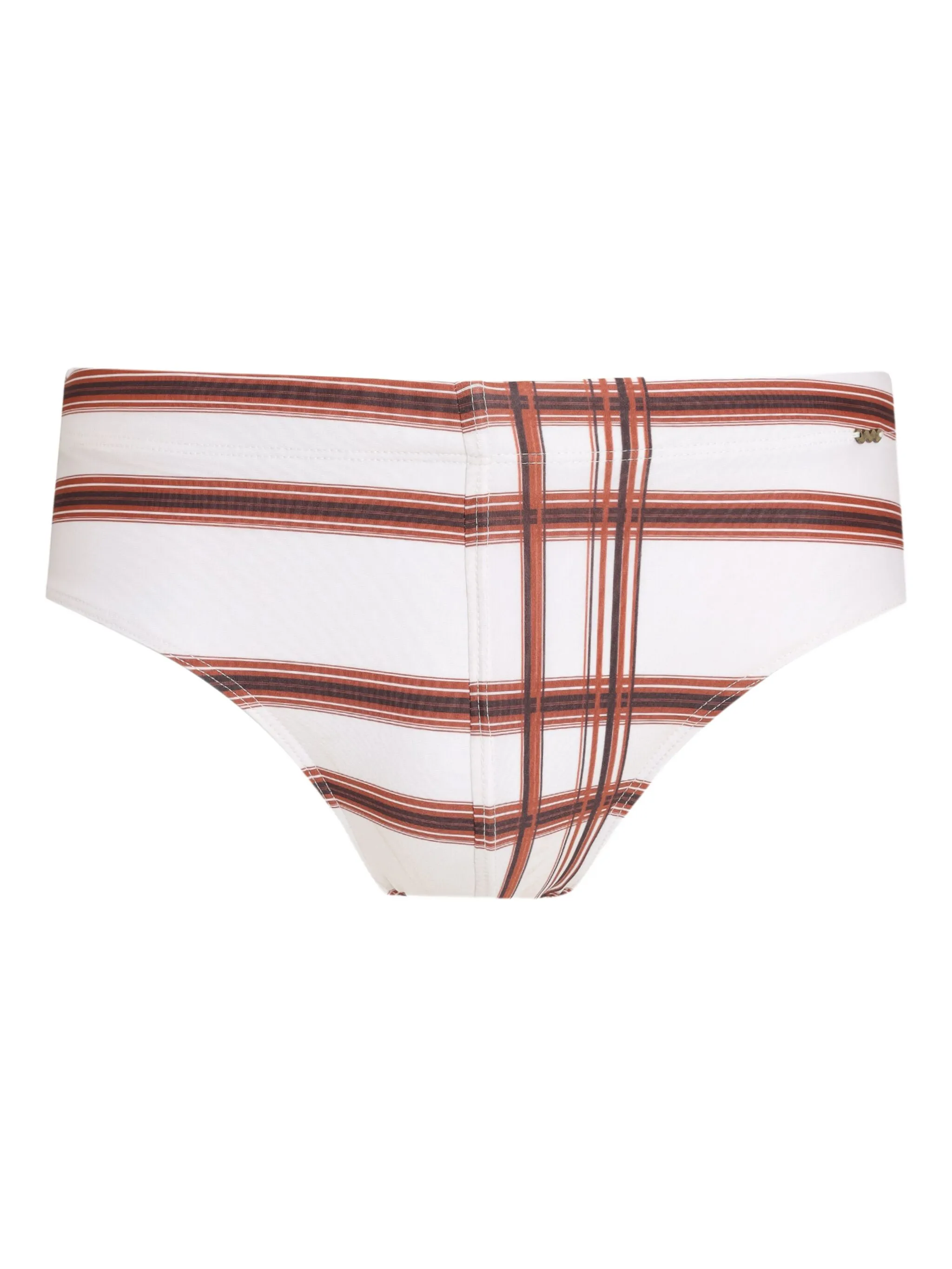 

Плавки в клетку Amir Slama, белый