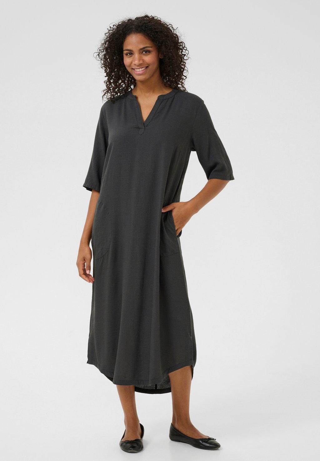

Повседневное платье MILIA KAFTAN Kaffe, черный