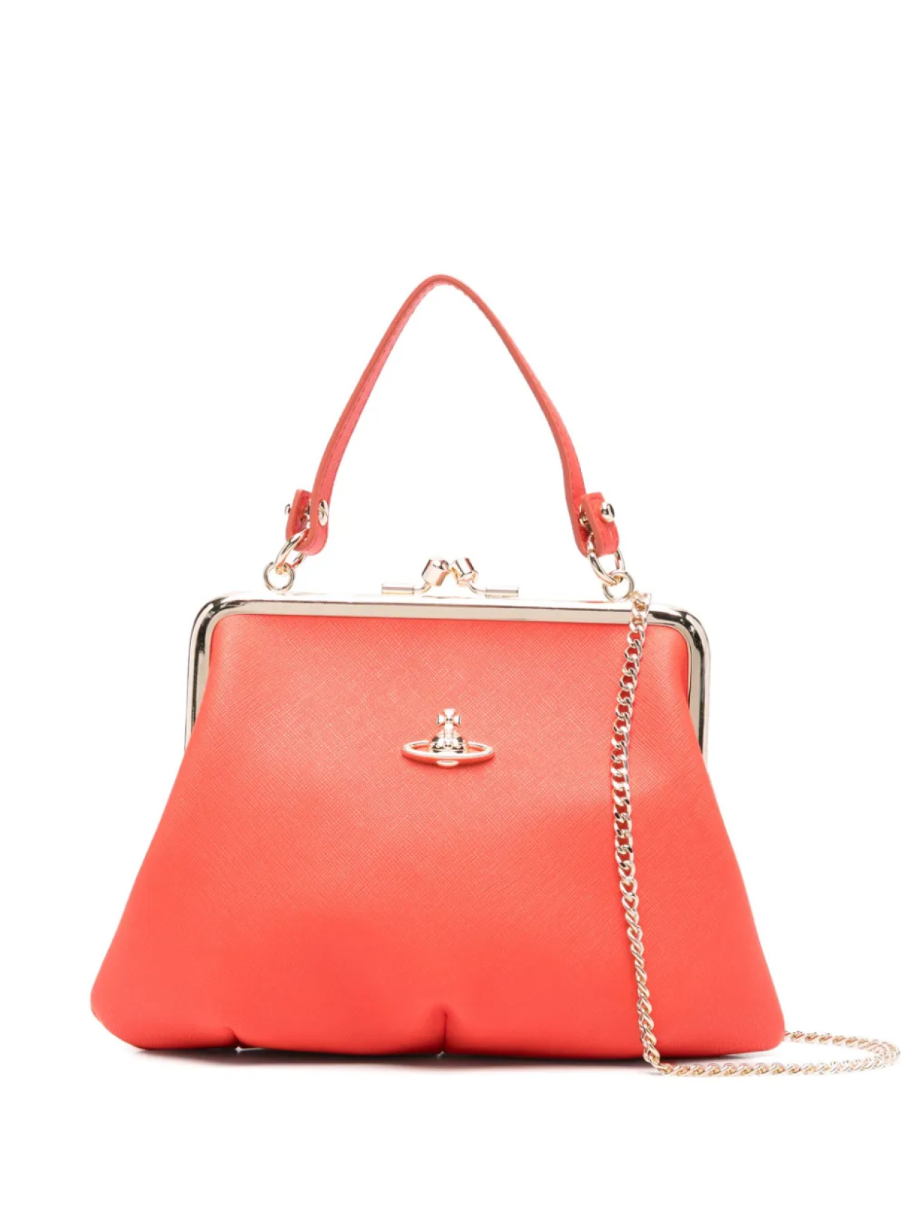 

Vivienne Westwood сумка-тоут с декором Orb, оранжевый