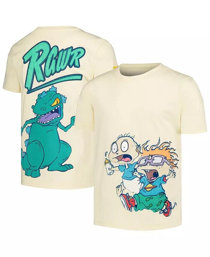 

Футболка Big Boys and Girls Natural Rugrats Rawr Freeze Max, бежевый