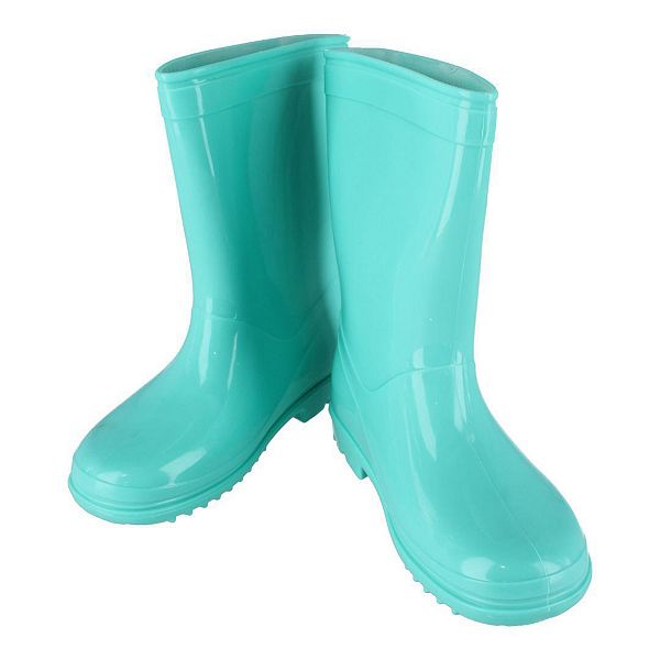 

Детские водонепроницаемые однотонные резиновые сапоги Wootie, Mint