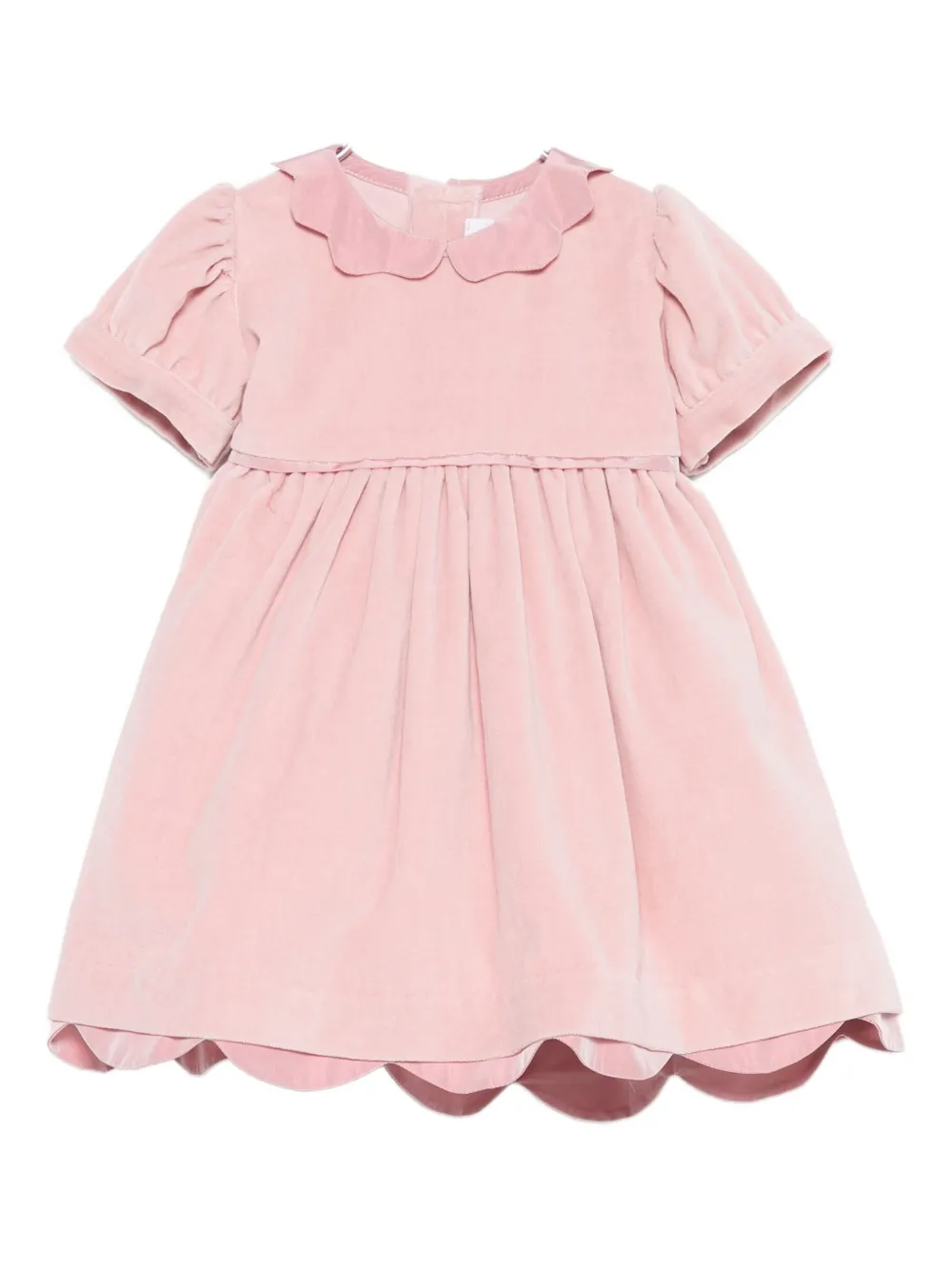 

Платье с фестончатой отделкой Mariella Ferrari, розовый