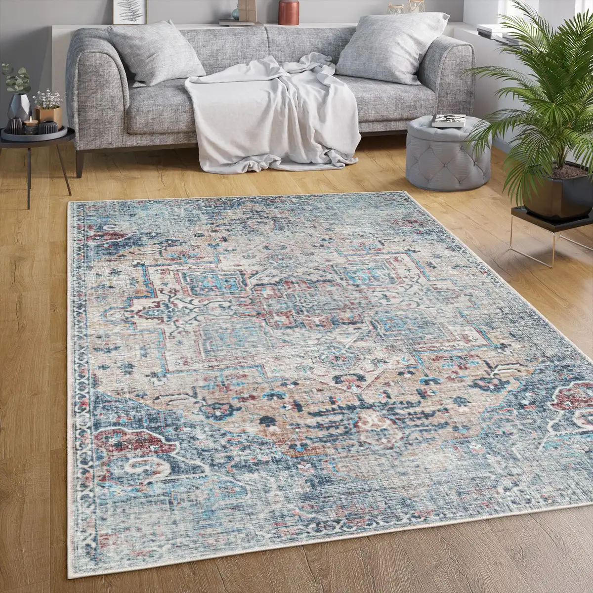 

Ковер Paco Home "Lyon 332", прямоугольный, короткий ворс, восточный стиль, винтажный дизайн, можно стирать 120х160 см, цвет mehrfarbig