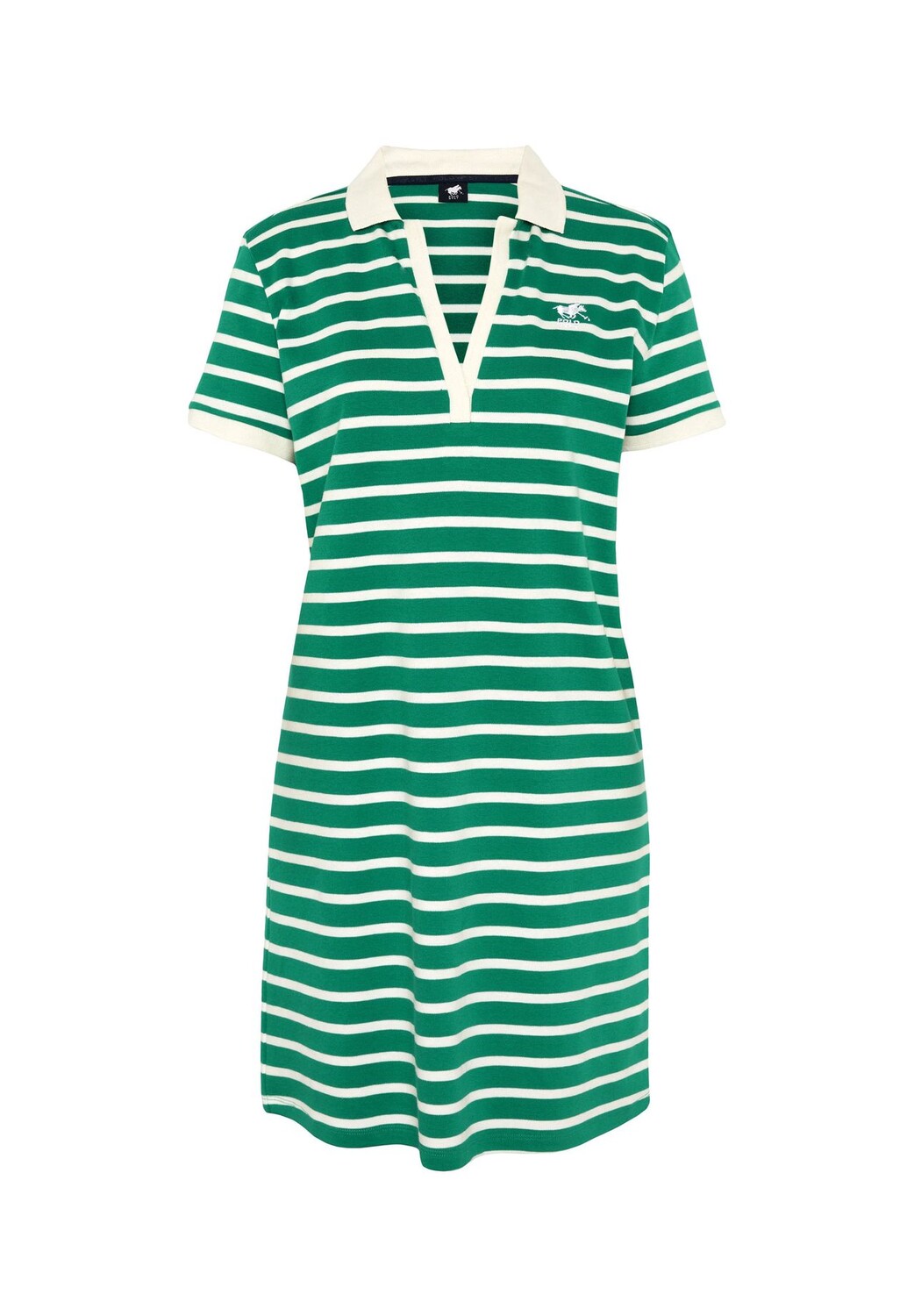 

Платье в стиле поло POLO SYLT, цвет 6510 Medium Green/white