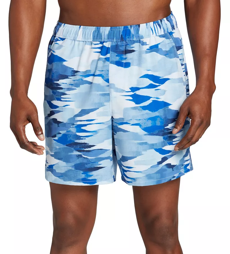 

Мужские тканые шорты DSG 6 дюймов для маневренности, цвет Ai Camo Academy Blue