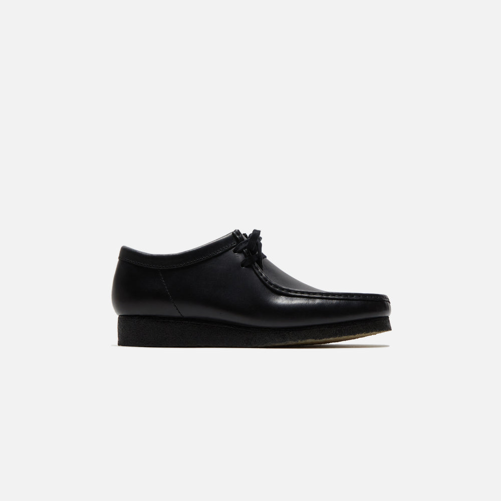 

Ботинки Clarks Wallabee, цвет Black Leather