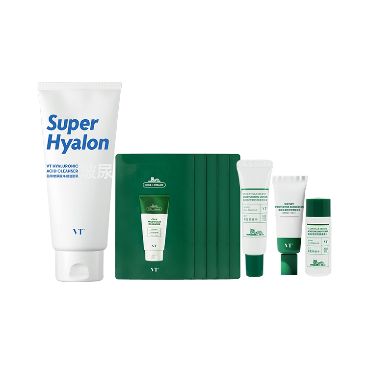 

Набор для путешествий с лосьоном и кремом эхинацея увлажняющий успокаивающий и увлажняющий контроль жира очищение защита от солнца VT