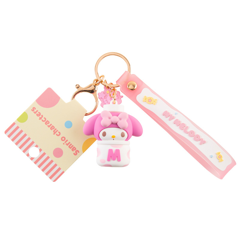 

Sanrio Брелок Hello Kitty Kuroimi из мягкого ПВХ, My Melody